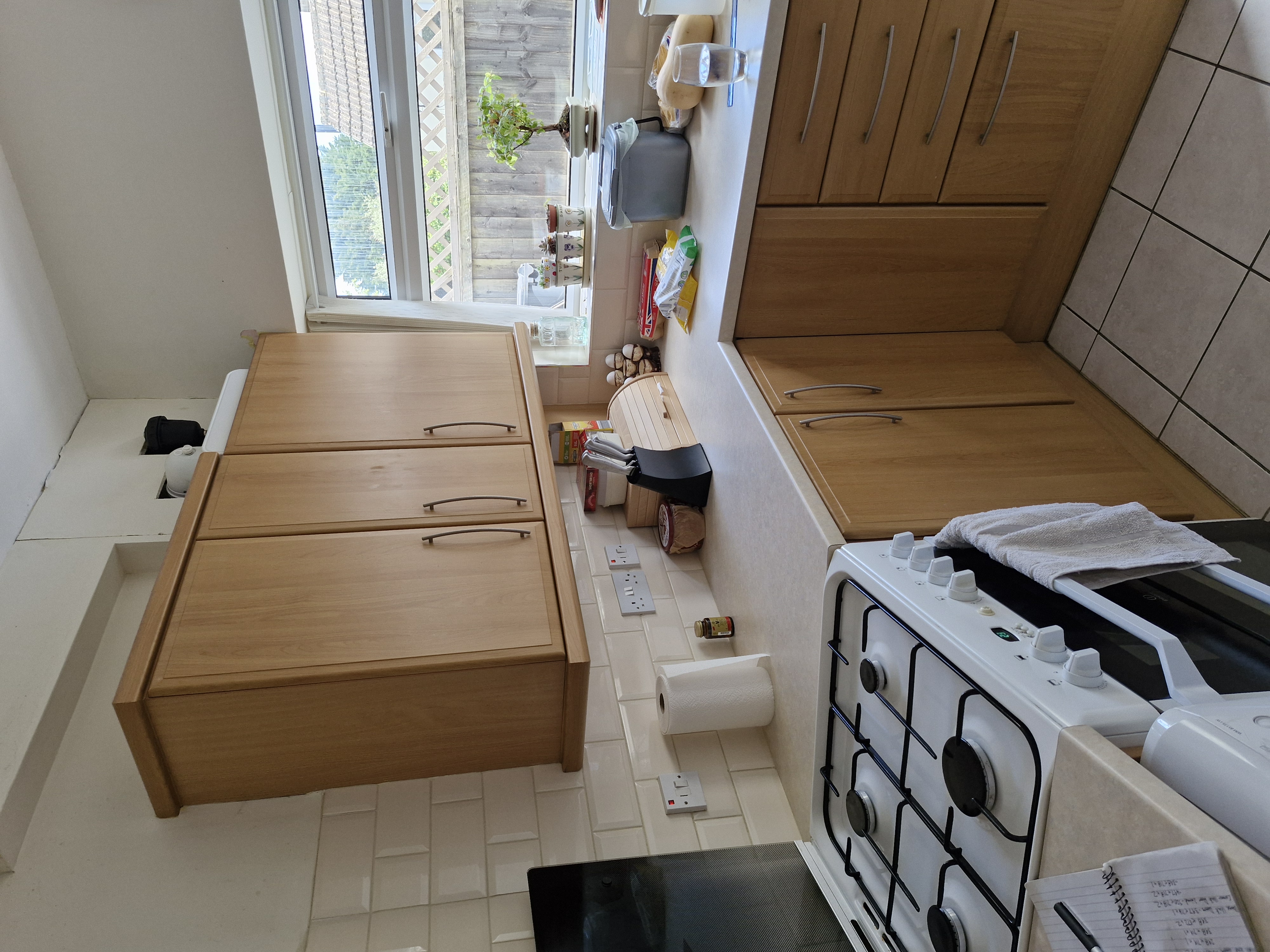 Kitchen Cabinets Before