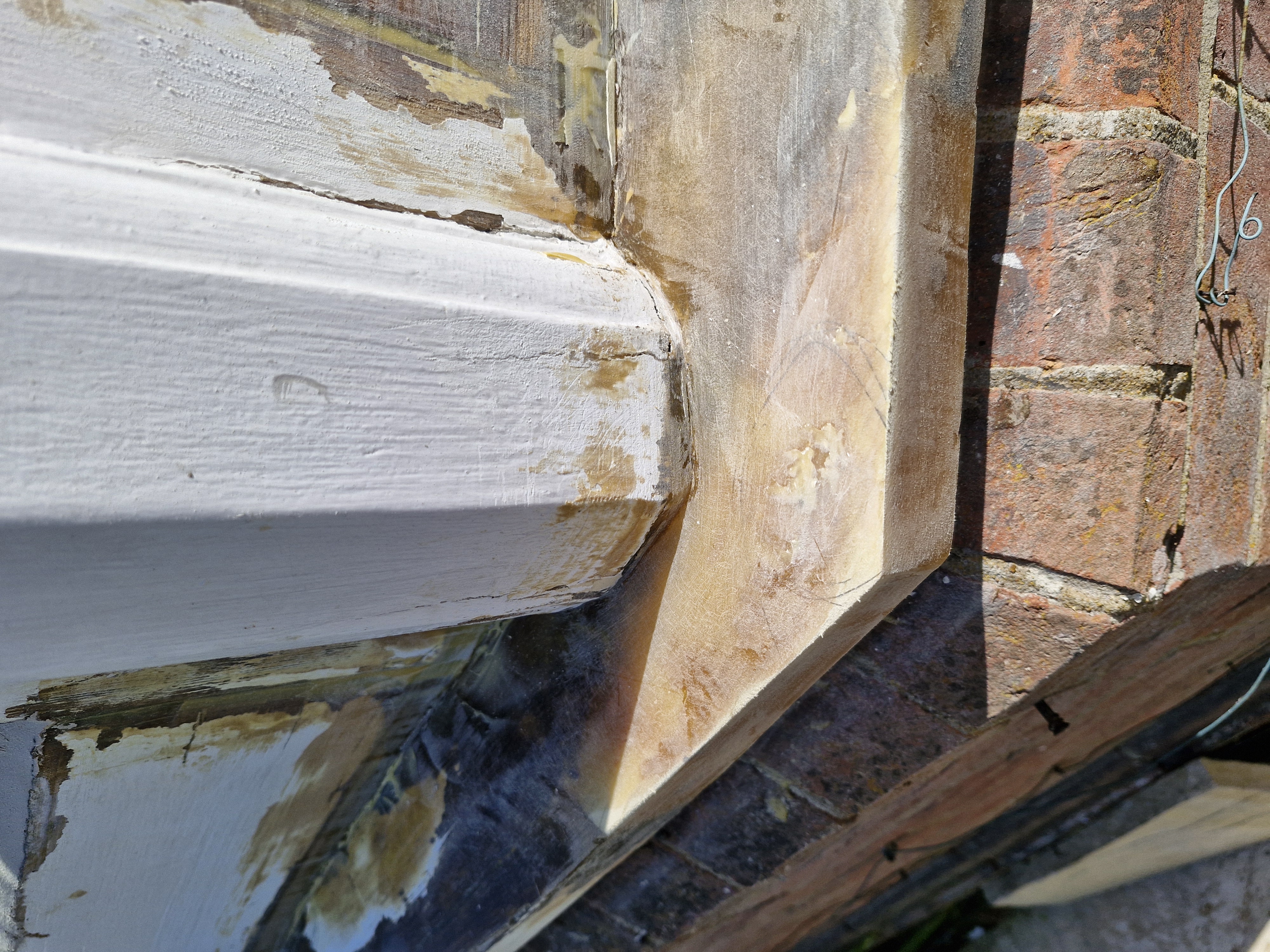 Excavated Sill Corner