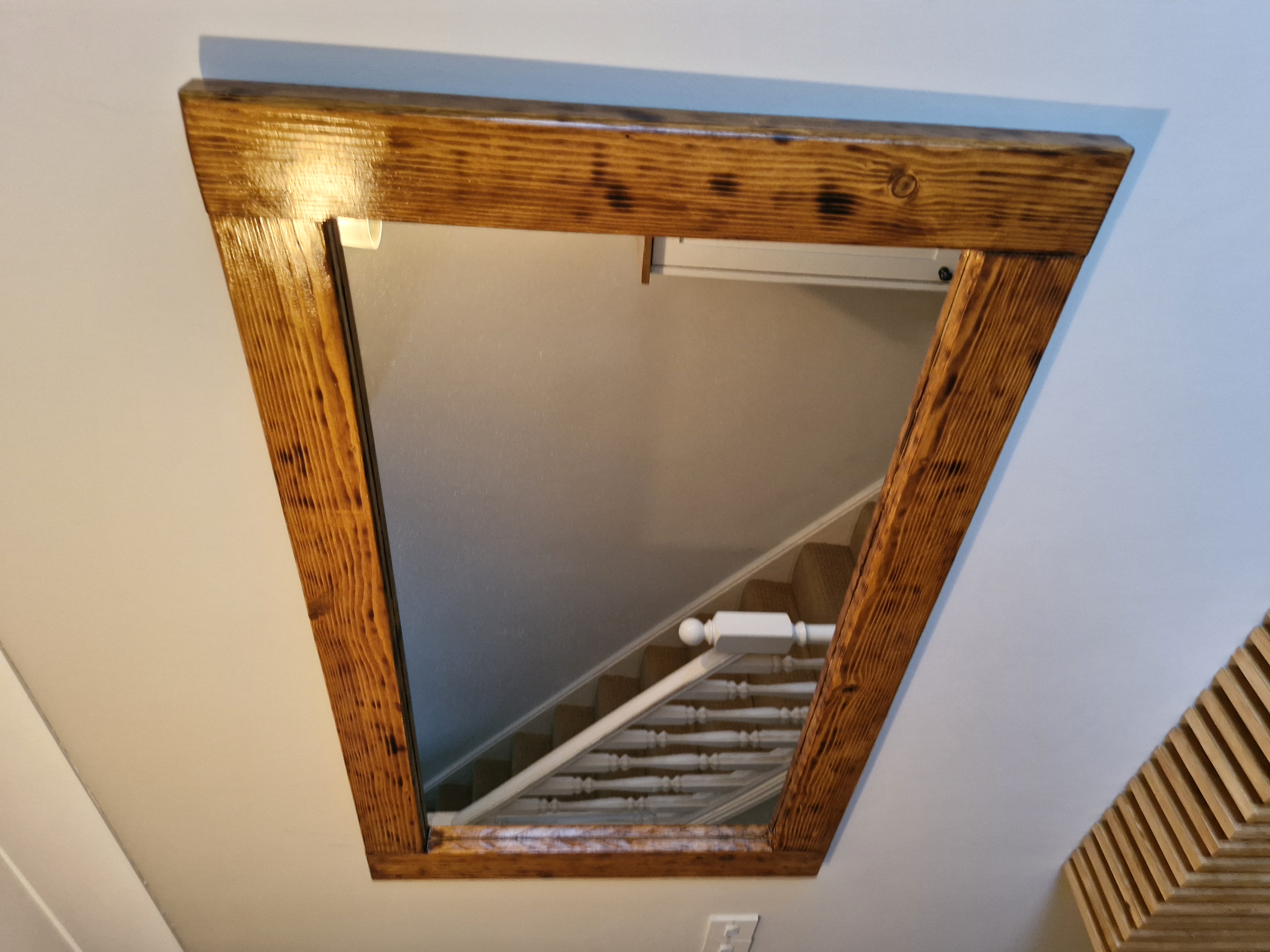 Wooden Framed Mirror