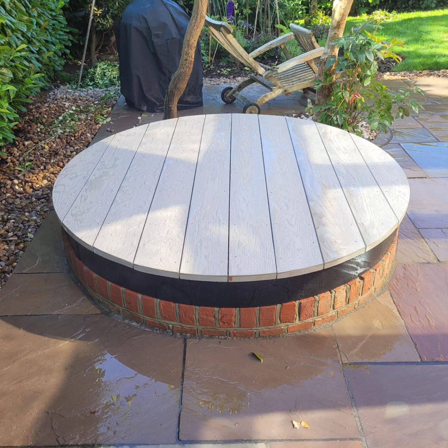 New Timber Well Cover